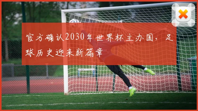官方确认2030年世界杯主办国，足球历史迎来新篇章